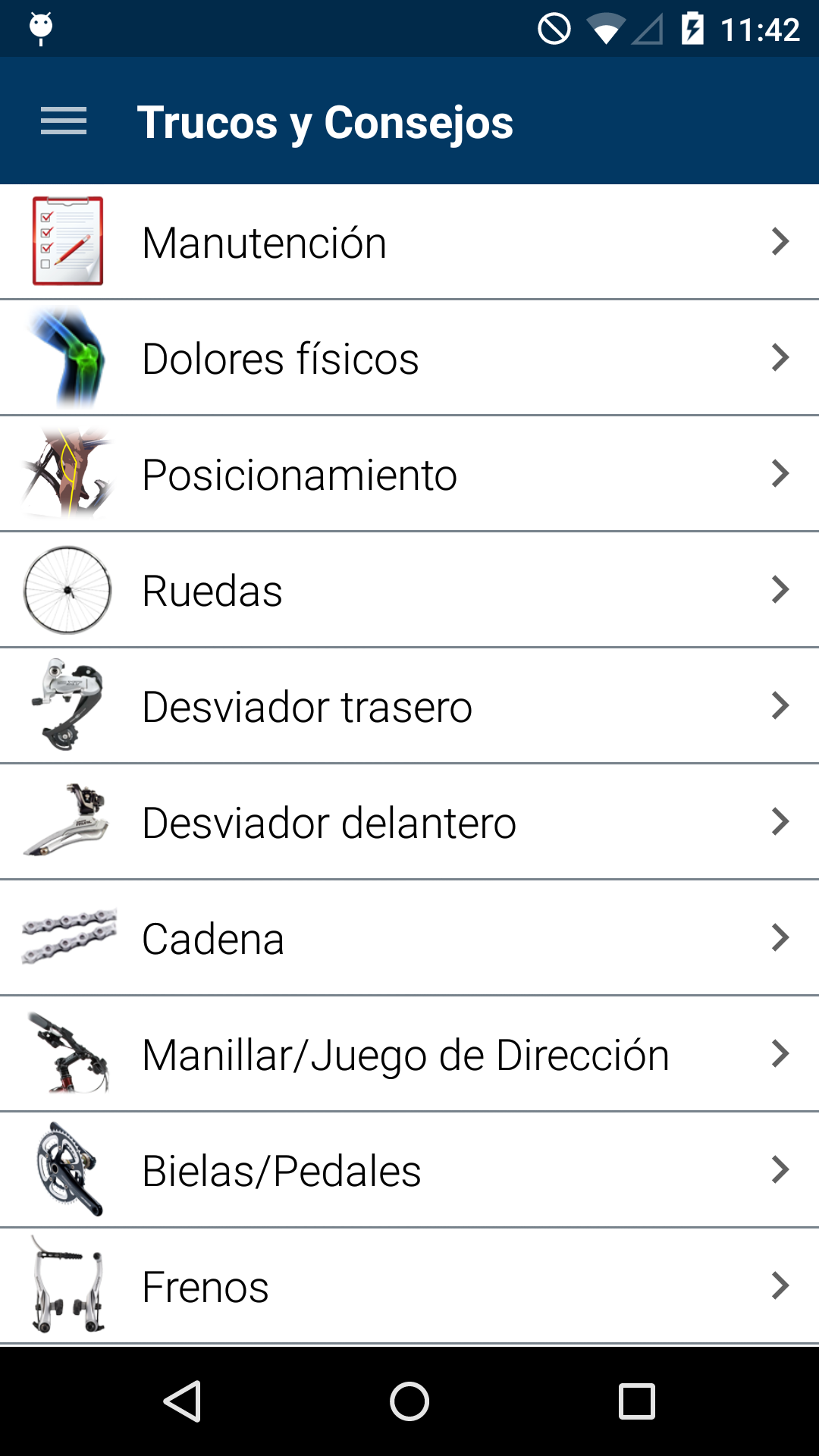 Android application Bike Repair screenshort