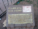 Placa Plazoleta San Pedro