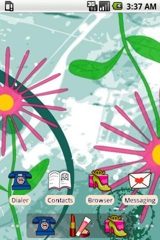 Flower Pattern [SQTheme] ADW