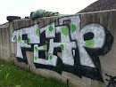 Graffiti-Wand 