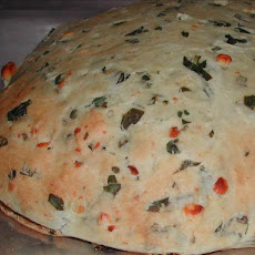 Bread Machine Spinach and Feta Bread