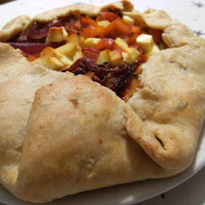 Roasted Butternut Squash and Feta Pie