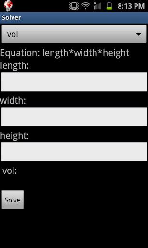 Formula Solver