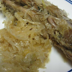 Spareribs and Sauerkraut