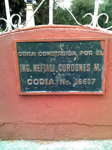 Placa Del Parque