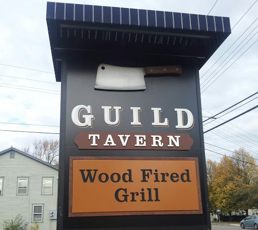 Guild Tavern Butcher Knife Sign