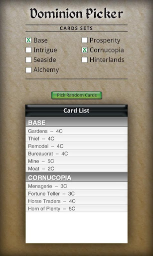 【免費書籍App】Dominion Picker-APP點子