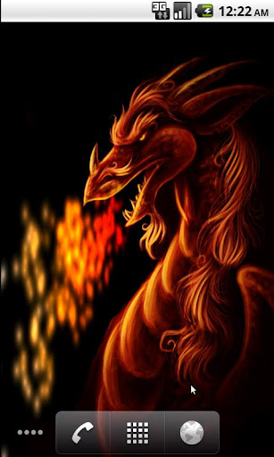 【免費個人化App】Dragon Fire Wallpaper Live-APP點子