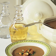 Chestnut-Mushroom Soup