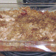 Rhubarb Crunch