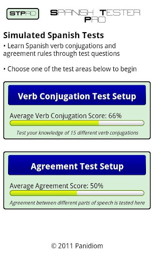 Spanish Tester Pro