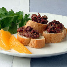 Croutons with Orange and Fennel Tapenade