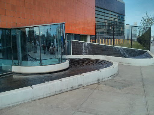 Water Feature at Newtown Creek Visitor Center