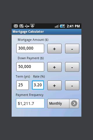 Easy Mortgage Calculator