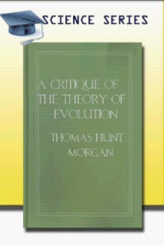 A Critique of Theory Evolution