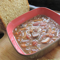 Mushroom Lentil Soup (Crock Pot)