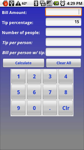 Easy Tip Calculator