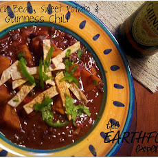 Black Bean, Sweet Potato, and Guinness Chili