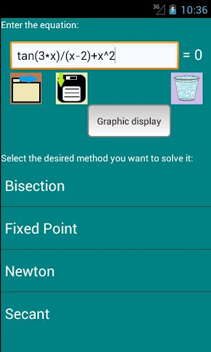 Solve Equations and Graph