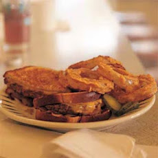 Grilled Sourdough Cheddar Melt