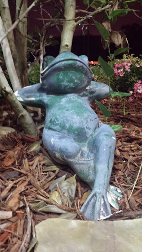 Seductive Toad Sculpture