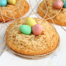 Coconut Macaroons Easter Style