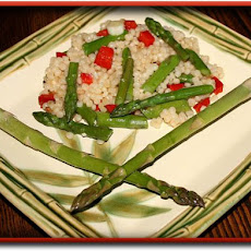 Israeli Couscous With Asparagus