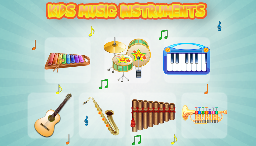 Android application Kids Music Instruments Sounds screenshort