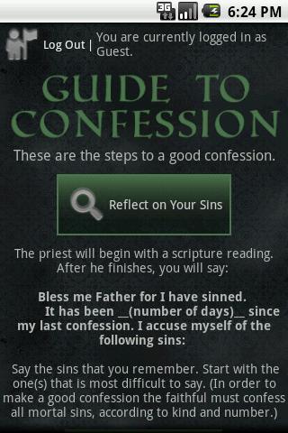 Guide to Confession