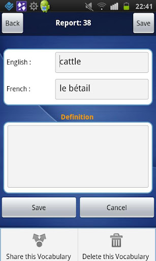 免費下載生產應用APP|My Vocabulary (En-Fr) app開箱文|APP開箱王