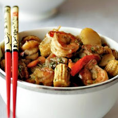 Spicy Honey Ginger Shrimp
