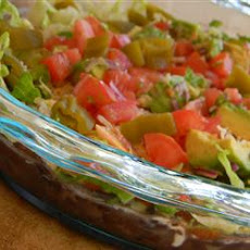 Manda's Seven Layer Taco Dip