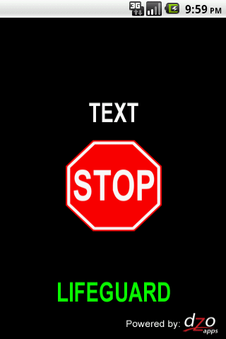 Text Stop