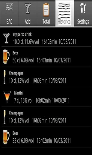 【免費健康App】DrinkDroidPlus BAC Calculator-APP點子