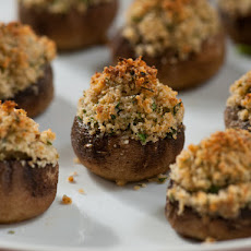Stuffed Mushrooms with Pecorino and Herbs
