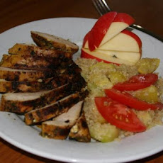 Zucchini and Yellow Squash With Quinoa