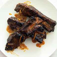 Beef Ribs with Orange and Smoked Paprika Sauce