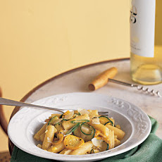Rocchetti with Summer Squashes and Sweet Corn