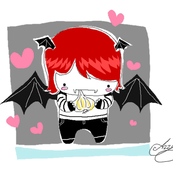 the vampire that loves garlic » drawings » SketchPort