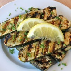 Grilled Lemon Butter Zucchini