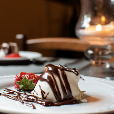 Vanilla Panna Cotta with Chocolate Ganache