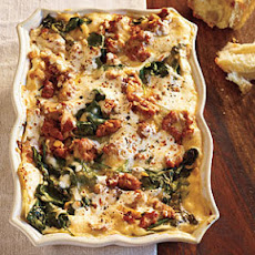 Turkey Sausage and Spinach Lasagna