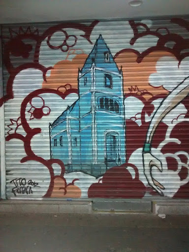 Graffiti Da Igreja Do Baruel
