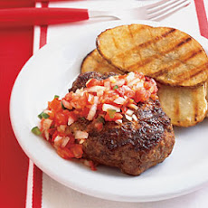 Mini Meat Loaves and Potato Slices