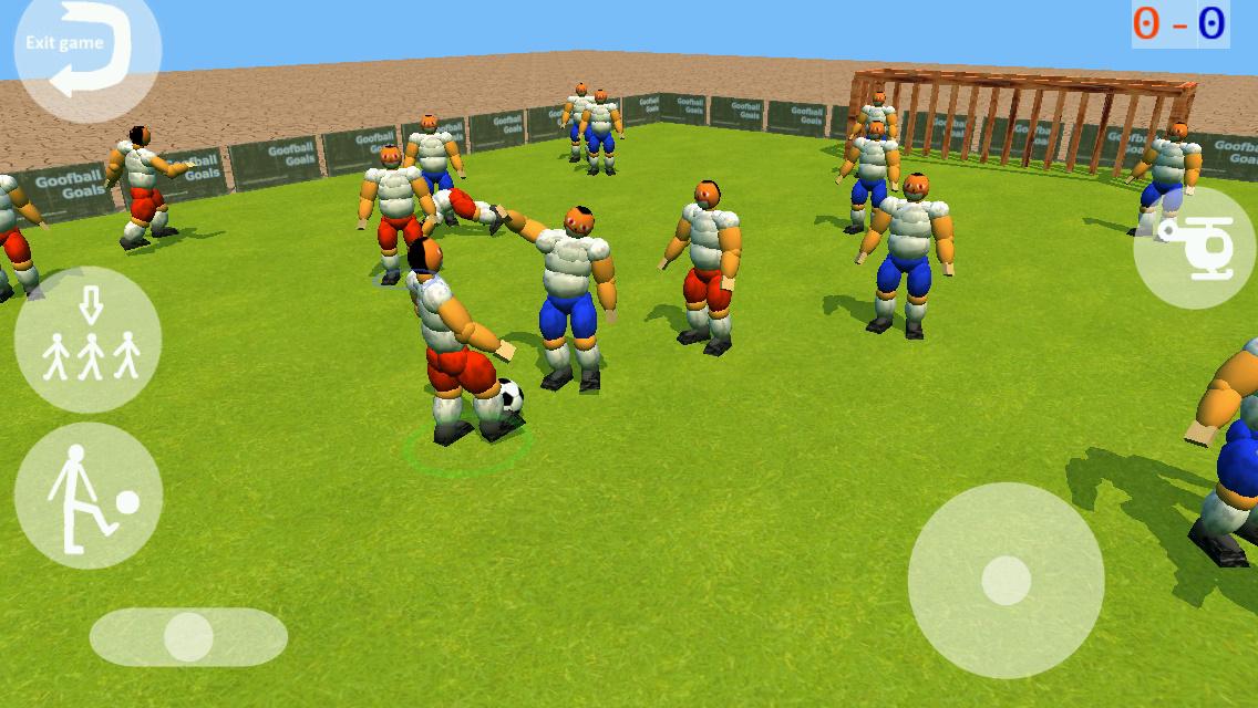 Android application Goofball Goals Soccer Game 3D screenshort