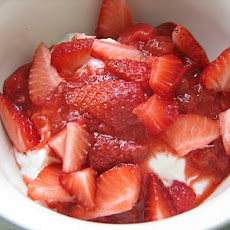 Stawberry and Rhubarb Compote