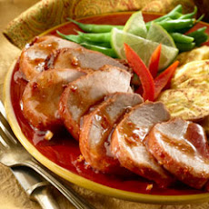 Pork With Guava Chipotle Sauce