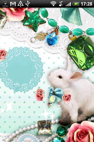 Live Wallpaper Jewelry Rabbit