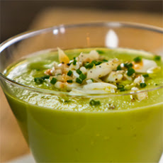 Avocado Soup With Lump Crabmeat