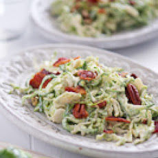 Brussels Sprouts Slaw with Bacon